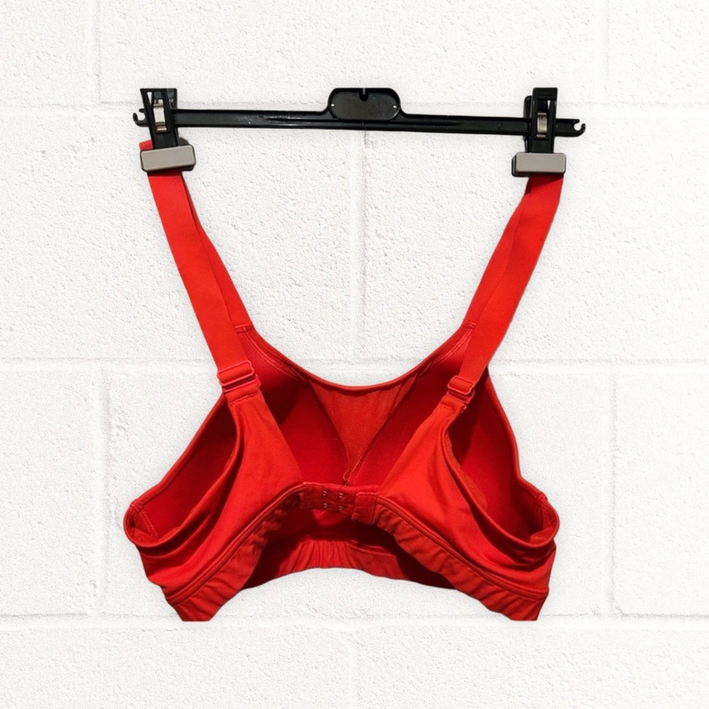 🇺🇸👌VGUC UNDER ARMOUR | 38C | Infinity sport bra orange good support - Picture 8 of 16